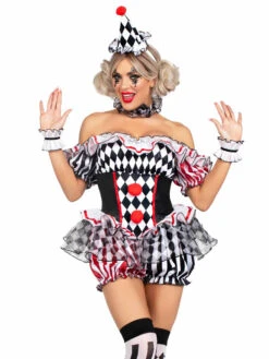 LA87237, Darling Harlequin Costume