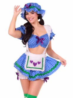 LA87257, Blueberry Babe Costume -Funky Lingerie Outlet 87257 003 101 36202.1756355883