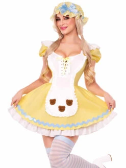 Leg Avenue, LA87271, Beary Cute Goldilocks Costume