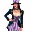 LA87285, Classic Mad Hatter Costume -Funky Lingerie Outlet 87285 001 101 33697.1756331707