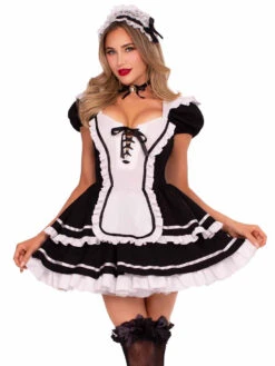 Leg Avenue, LA87286, Maid To Flirt Costume
