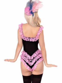 LA87290, Ruffle Bodysuit With Boning -Funky Lingerie Outlet 87290 002 013 47766.1756404773