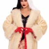 LA87309, Faux-Fur Coat