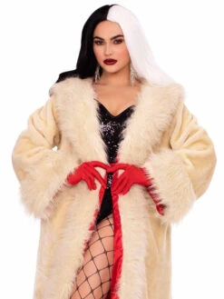 LA87309, Faux-Fur Coat
