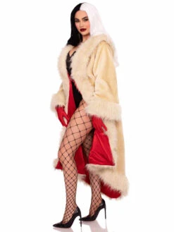 LA87309, Faux-Fur Coat -Funky Lingerie Outlet 87309 04 021 57383.1756427988
