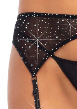 LA8886, Rhinestone Garter Belt -Funky Lingerie Outlet 8886 05 001 22932.1574316161