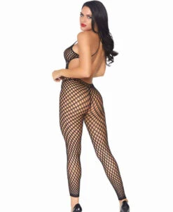 LA-89035, Crochet Net Footless BodyStocking -Funky Lingerie Outlet 89035 Full Back 63057.1713409949
