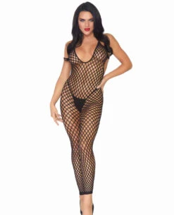 LA-89035, Crochet Net Footless BodyStocking -Funky Lingerie Outlet 89035 Full 75986.1713409941
