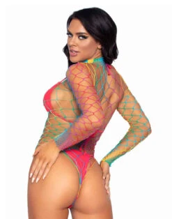 LA89230, Rainbow Fishnet Bodysuit 9 LA89230, Rainbow Fishnet Bodysuit -Funky Lingerie Outlet 89230 B 08913.1692292237
