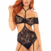 Leg Avenue | LA89263, Harness Garter Teddy -Funky Lingerie Outlet 89263 03 001 47440.1584848868