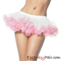 LEG AVENUE LA-8993, Puffy Chiffon Petticoat -Funky Lingerie Outlet 8993 42531.1673909497