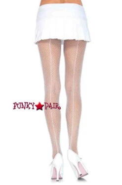 LA-9015, Fishnet PantyHose With Backseam -Funky Lingerie Outlet 9015 w 84204.1567977612