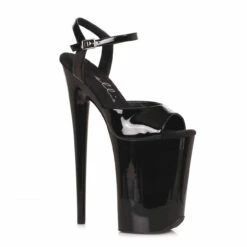 909-JULIET, 9" Heel Stiletto Platform Sandal By Ellie Shoes 7 909-JULIET, 9" Heel Stiletto Platform Sandal By Ellie Shoes -Funky Lingerie Outlet 909 JULIET BLK 34783.1673556388
