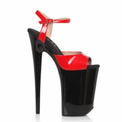 909-JULIET, 9" Heel Stiletto Platform Sandal By Ellie Shoes