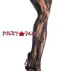 LA-9215, Rose Lace Thigh Highs Stockings