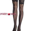 LA-9218, Lycra Vertical Striped Stockings 2 LA-9218, Lycra Vertical Striped Stockings -Funky Lingerie Outlet 9218 13511.1534033459