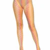 LA-9235, Rainbow Woven Net Tights By Leg Avenue -Funky Lingerie Outlet 9235 07 318 23285.1683011107