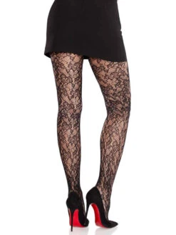 LA9240, Camellia Lace Tights -Funky Lingerie Outlet 9240 02 001 97340.1741995517
