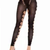 LA9243, Cutout Footless Tights -Funky Lingerie Outlet 9243 01 001 24563.1741929451