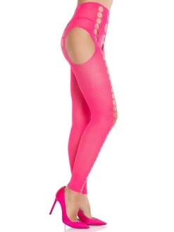 LA9244, Cutout Footless Suspender Tights -Funky Lingerie Outlet 9244 05 029 15047.1741928130