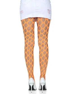LA-9331, Pothole Tights -Funky Lingerie Outlet 9331 Neon Orange 31555.1710886994