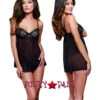 Dreamgirl DG-9340 * Sheer Seductress Babydoll 2 Dreamgirl DG-9340 * Sheer Seductress Babydoll -Funky Lingerie Outlet 9340 34065.1406856085