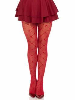 LA9704, Heart Net Tights