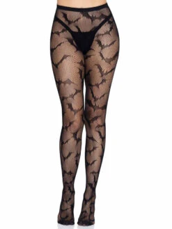 LA-9725, Bat Net Tights By Leg Avenue