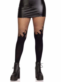 LA-9729, Flame Tights By Leg Avenue -Funky Lingerie Outlet 9729 01 001 33108.1683010979