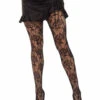 LA9730, Wild Rose Tights -Funky Lingerie Outlet 9730 01 001 35680.1752796483