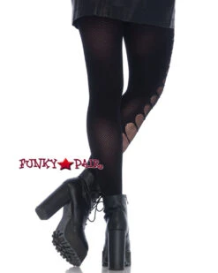 LA-9807, Shredded Spandex Fishnet Tights -Funky Lingerie Outlet 980722001 back 25669.1534203189