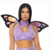 Forplay FP-990005, Iridescent Butterfly Wings -Funky Lingerie Outlet 990005 purple alt2 lg 46673.1694233808