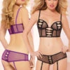 STM-9905, Bow And Beautiful Bra Set -Funky Lingerie Outlet 9905 09380.1406858703