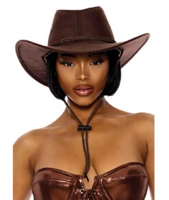 FP-990600, Cowboy Hats By ForPlay -Funky Lingerie Outlet 990600 Brown 67411.1724947685