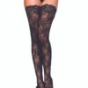 LA-9985, Stay Up Floral Lace Thigh High 1 LA-9985, Stay Up Floral Lace Thigh High -Funky Lingerie Outlet 9985 47830.1471419290