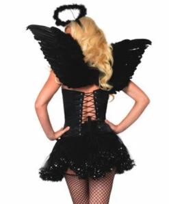 LEG AVENUE LA-1041, Chiffon Petticoat With Silver Glitter