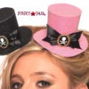 LEG AVENUE Skull Cameo Glitter Top Hat -Funky Lingerie Outlet A1068 60895.1406795575