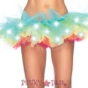 LEG AVENUE LA-1840, Electric Rainbow Tutu -Funky Lingerie Outlet A1840 37282.1406830035