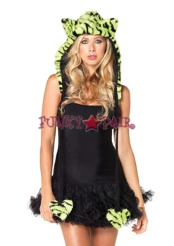 LEG AVENUE LA-1942, Plush Tiger Hood