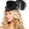 A1958, Steampunk Velvet Top Hat -Funky Lingerie Outlet A1958 01240.1583770228