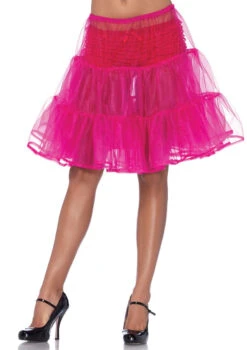 LEG AVENUE A1965, Shimmer Organza Petticoat -Funky Lingerie Outlet A196522072 front 57754.1632246853
