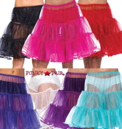 LEG AVENUE A1965, Shimmer Organza Petticoat