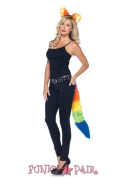 LEG AVENUE Rainbow Fox Costume Kit * A1966