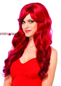 A2722, One Size Red Wig