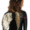 LEG AVENUE A2792, Gold Sequin Wings