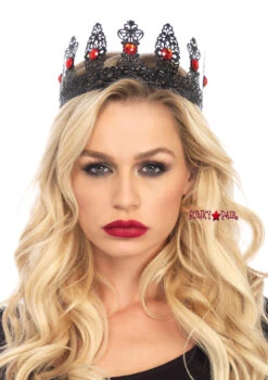 LEG AVENUE A2810, Metal Filigree Royal Crown