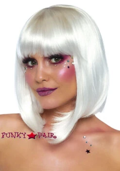 White Bob Wig LA-2834