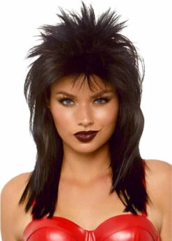 LEG AVENUE A2862, 21" Unisex Rockstar Wig.