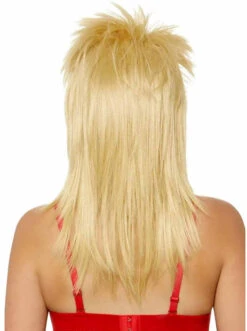 LEG AVENUE A2862, 21" Unisex Rockstar Wig. -Funky Lingerie Outlet A2862 Blonde B 05105.1663611659