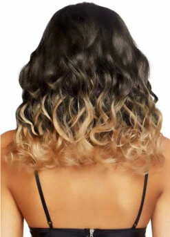 LEG AVENUE A2865, Curly Ombre Bob Wig -Funky Lingerie Outlet A2865 Blonde B 52651.1663611145